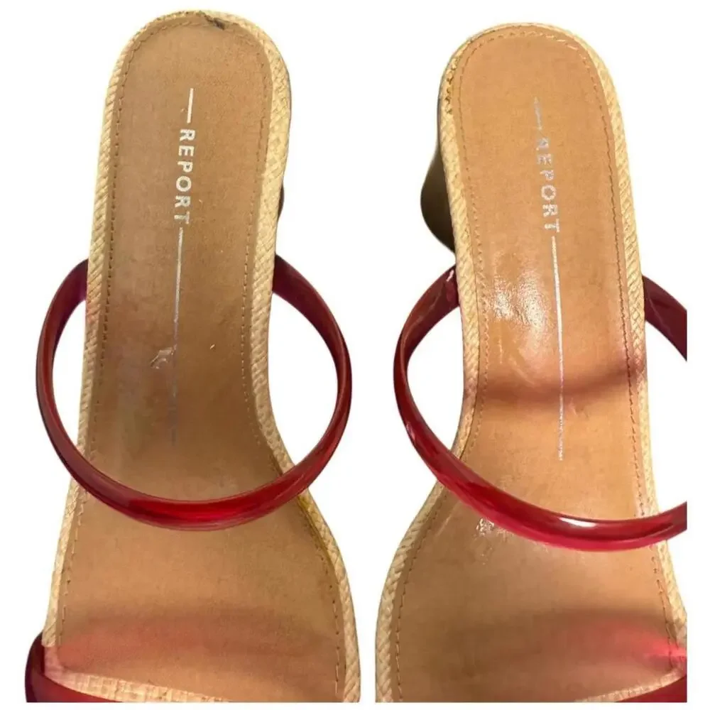 Report Pink Jelly Heels Woman - Size 7 - Picture 4 of 6